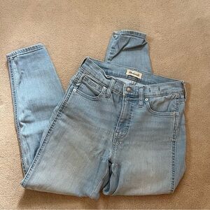 Madewell Light Blue Straight Leg Jeans